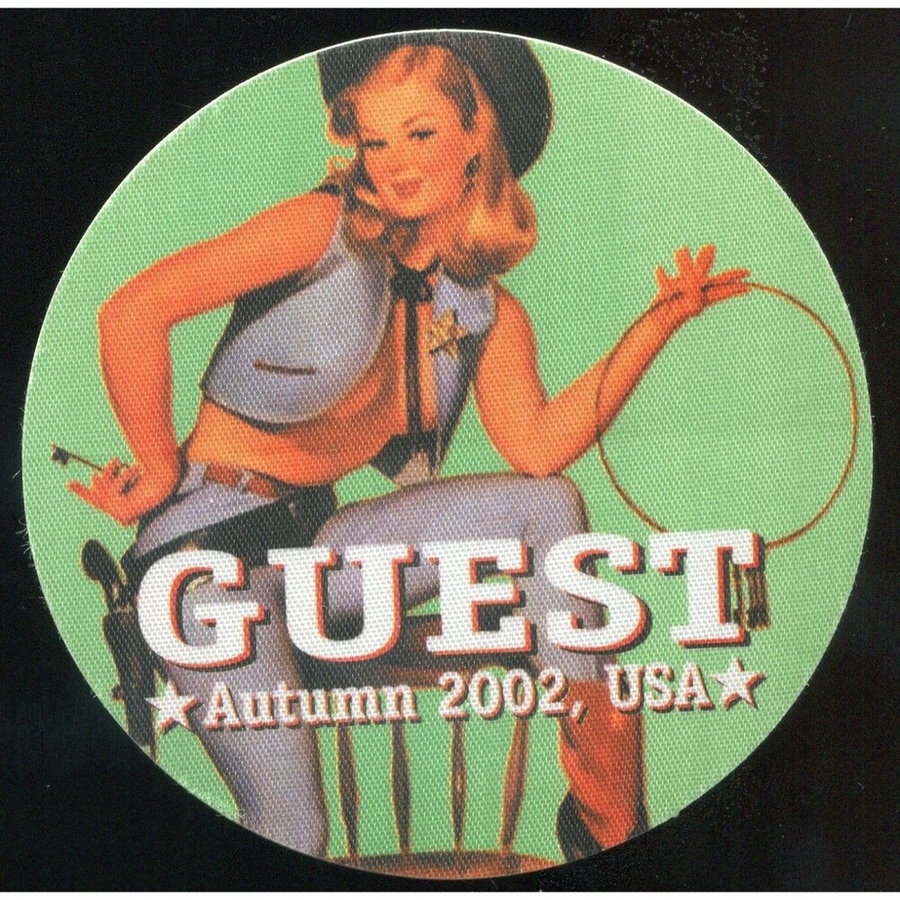Vintage 2002 Bob Dylan Concert Backstage Pass Guest